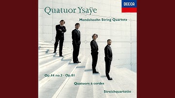 Mendelssohn: Four Pieces For String Quartet, Op. 81, MWV R 35 - 3. Capriccio