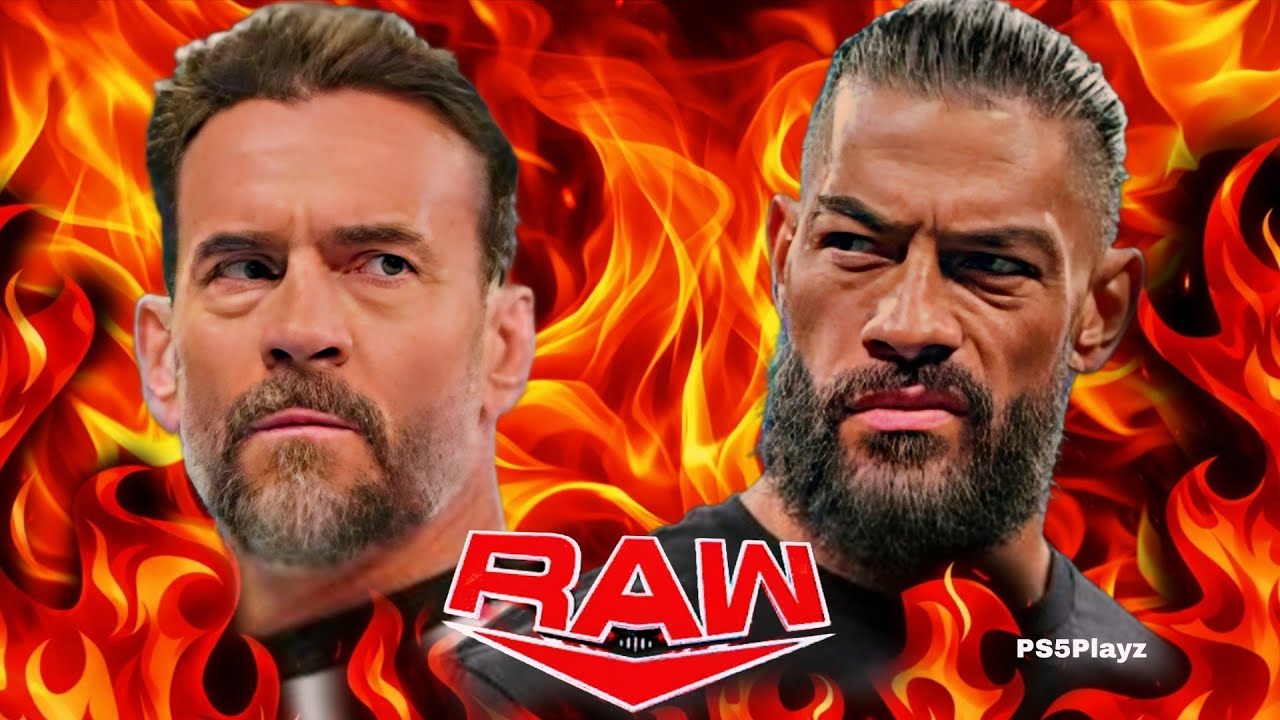 Roman Reigns vs Cm Punk Wwe Raw 03 March 2026 Steel Cage WWE2k25 - PS5 4K Game Play