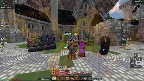 Keyboard & Mouse Sounds + Win (Hypixel UHC)