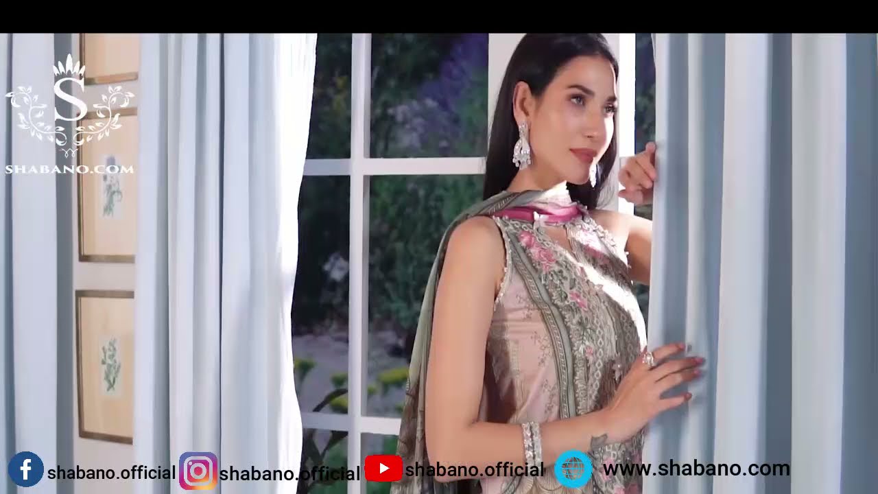 ANAYA By Kiran Chaudhry-Lamour de vie Luxury lawn Collection '21-(model video)