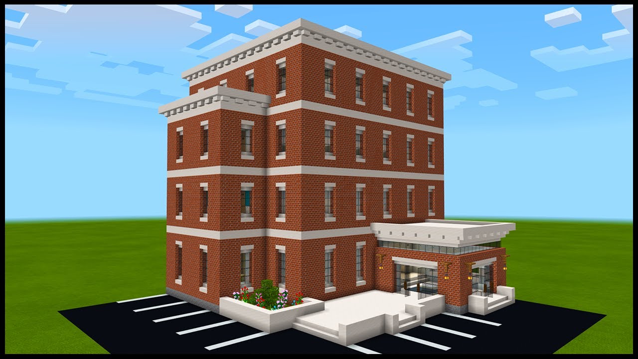 Minecraft: How to Build an Apartment Building 2 | PART 3 (Interior 2/4 ...