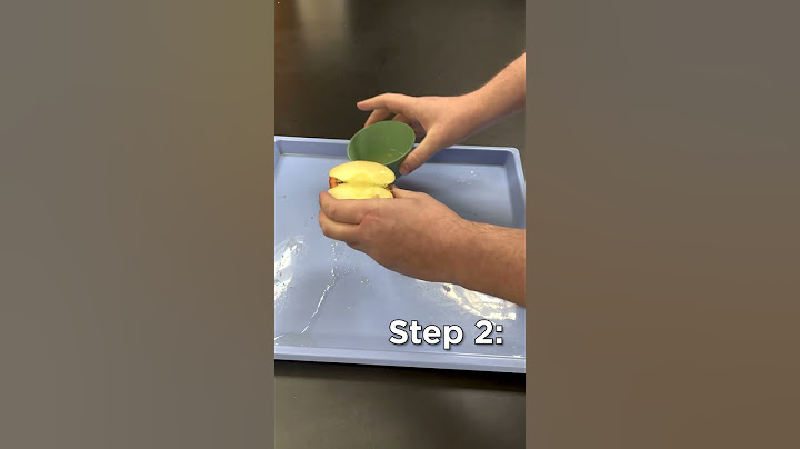Apples and Lemon Juice - Kitchen Science #shorts