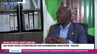 MD/CEO NSITF, Oluwaseun Faleye Speaks On Nigeria Social Security Trust Fund Bill