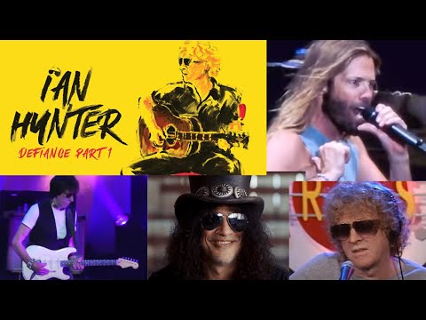 Taylor Hawkins + Jeff Beck to guest on new Ian Hunter (Mott The Hoople) album + Slash and more!