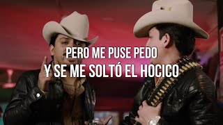 Video thumbnail of "Los Dos Carnales - Se Me Soltó El Hocico (LETRA) Estreno (2023)"