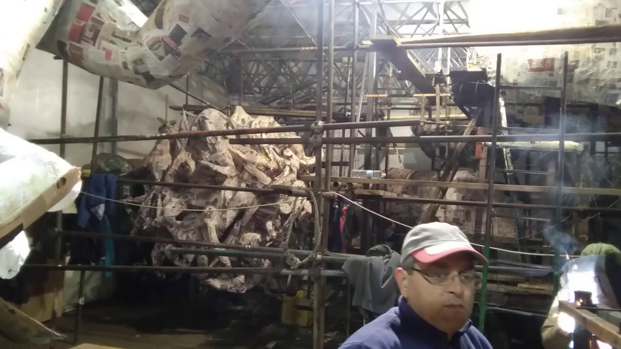 Maiori . Backstage  Carnevale d'Italia  2020