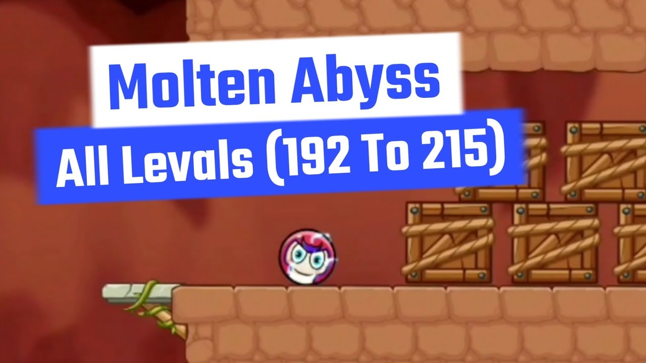 MOLTEN ABYSS (All Levels) - Ball V Playthrough/ Walkthrough | Arsh Gaming | No Commentary 