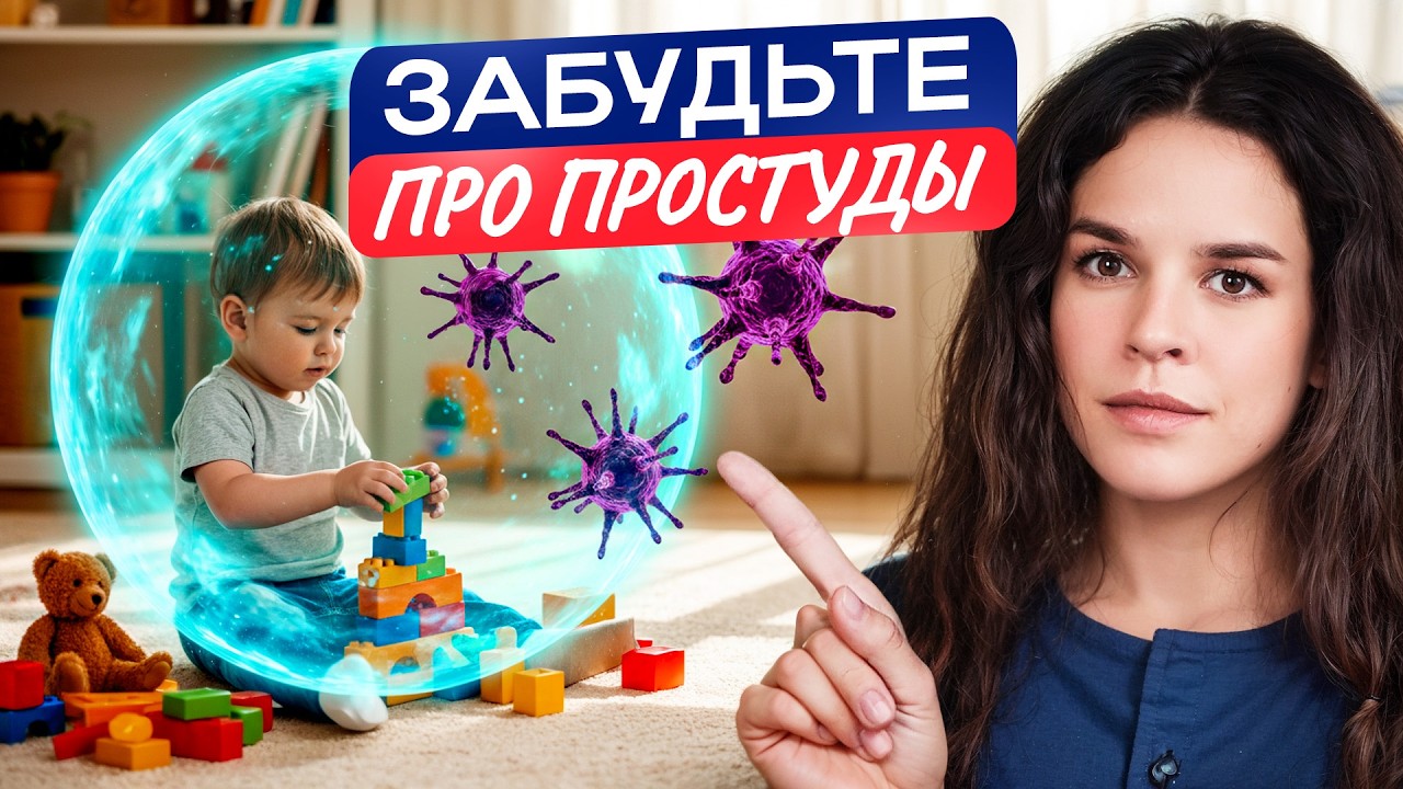 Как защитить ребёнка от бесконечных простуд? Секреты крепкого иммунитета без таблеток