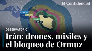 La estrategia de Irán contra Israel: drones, misiles y el bloqueo del Estrecho de Ormuz by El Confidencial 92,573 views 4 months ago 8 minutes, 31 seconds