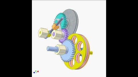 Mechanism and concepts | Friction disk variator 5480p
