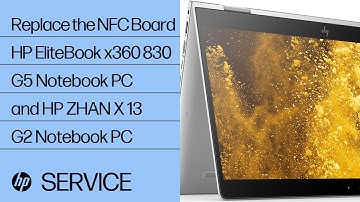 Replace the NFC Board | HP EliteBook x360 830 G5 Notebook PC and HP ZHAN X 13 G2 Notebook PC | HP