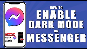 How to enable dark mode on messenger (2024)