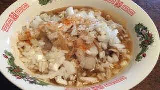 「玉ねぎ肉ソバ」作り方