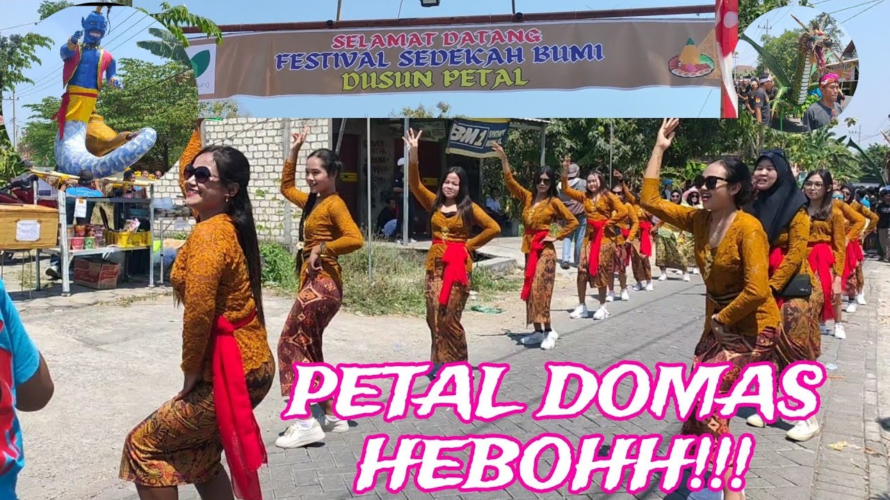 Sedekah Bumi Dusun Petal Domas Menganti 2023 #karnaval #viral