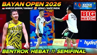 BENTROK HEBAT SEMIFINAL 🇮🇩 M.GIDEON/RAHMAT 🆚 KENAS/HAFIZ FAIZAL || BAYAN OPEN 2026 BALIKPAPAN 