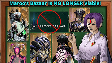 This LIGHTING UPDATE KILLED MAROO’s BAZAAR In 2025 Warframe!