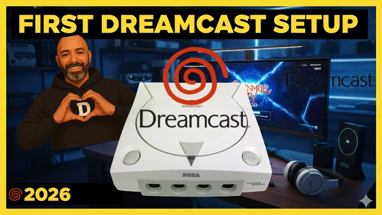 First Time Owning A Sega Dreamcast Unboxing In 2026 YouTube