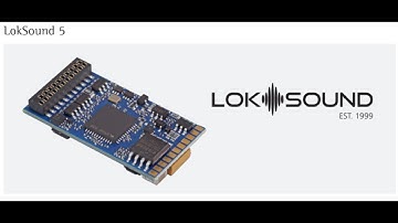 LokSound 5 First Look - New ESU LokSound V5.0 DCC Sound Decoder