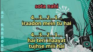 Haan Tu Hai Karaoke with Scrolling Lyrics