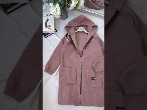 Женское стильное Тренч-пальто букле каракуль (Premium) 42-46.48-52 Мод. 4212, видео 1