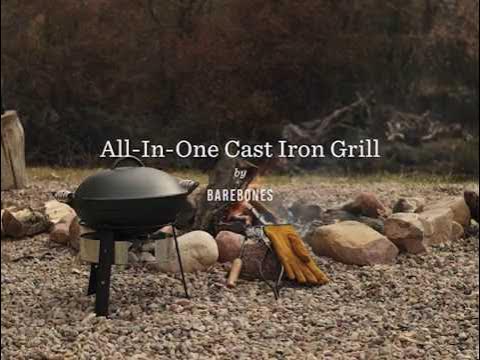 Cast Iron Grill  Barebones Cast Iron