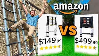 $149 VS $500 Telescoping Ladder from Amazon