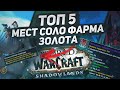 Как и где заработать новичку в Shadowlands? Лучшие места соло фарма золота в WoW Shadowlands 50 т/ч