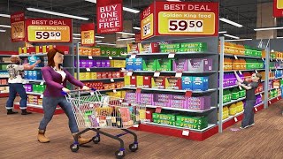 Virtual mother super market 3D simulator Android Gameplay@SorifGamer283 screenshot 3