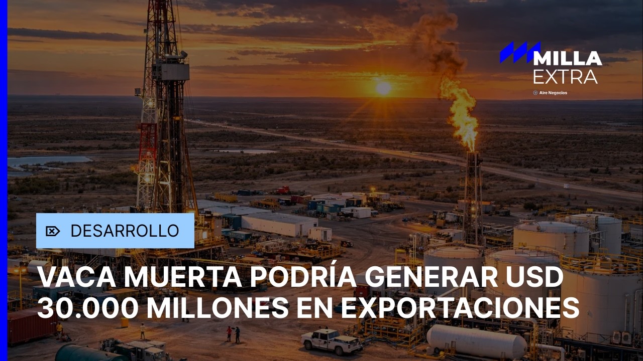 Recorriendo VACA MUERTA: podría generar USD 30.000 MILLONES en EXPORTACIONES | Milla Extra