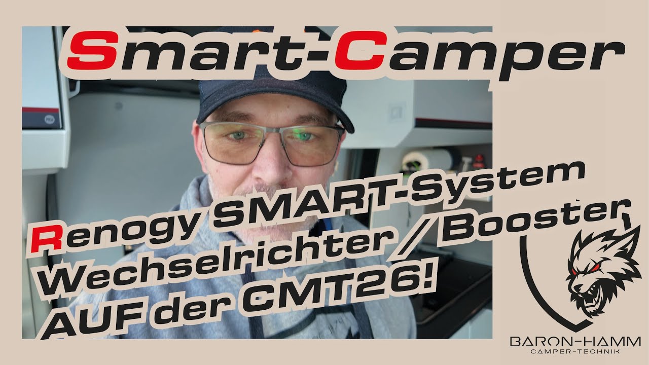 CMT 26, Einbau vor Ort! Renogy Smart Distribution mit Touch Panel und Wechselrichter / Booster / usw