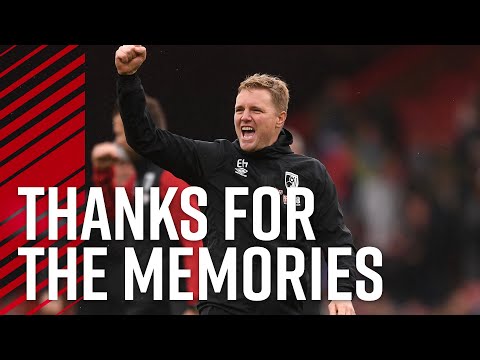 An emotional farewell to Eddie Howe ❤️