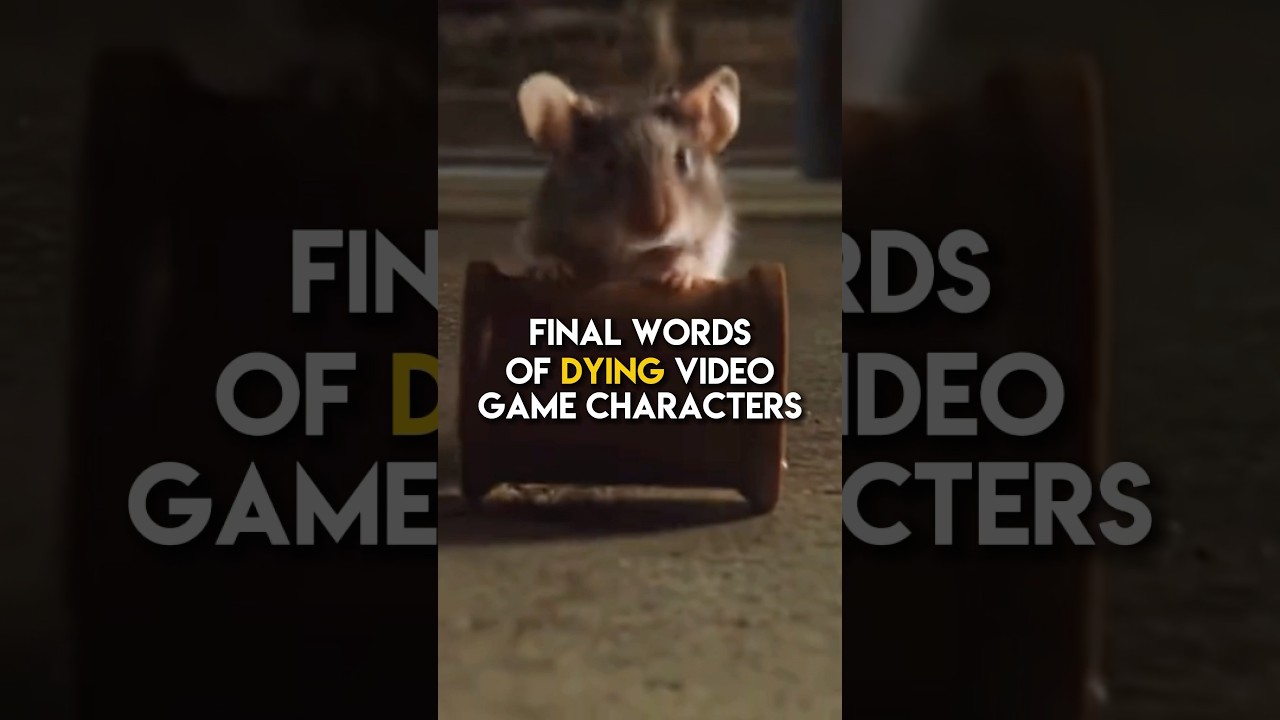 Final words of dying video game cha 