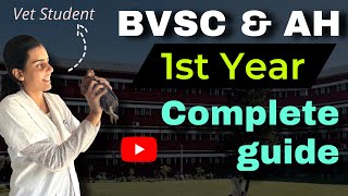 Complete Guide For 1St Year Bvsc Ah Veterinary By 3Rd Year Vet Student