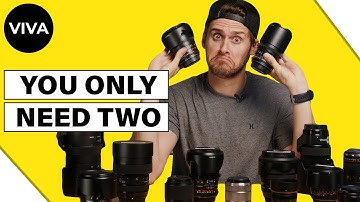 You only need TWO lenses... here