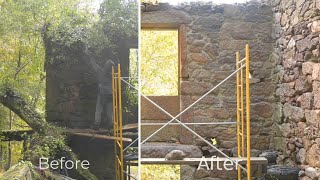 Stone House Renovation  Part 1: The Walls