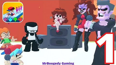 FNF Music Race 3D (Level 1 to 8 plus Failed Levels) Gameplay Walkthrough-1 (Android,iOS)