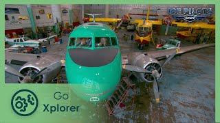 Hoisting a CL‐215 water bomber  Ice Pilots NWT S04E08  Go Xplorer