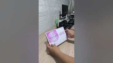 Quick Tutorial on how to do A5 size Desk Calendar