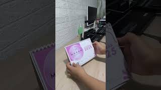 Quick Tutorial on how to do A5 size Desk Calendar
