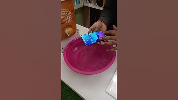 Realme Gt Master Edition Water Testing