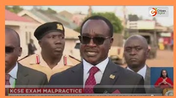 Twelve arrested over KCSE exam malpractice as cheating cases rise in five counties