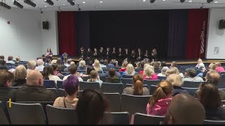 WPHS Speech and Debate team competing for the school's 45th consecutive state title