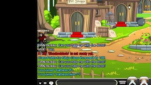 How to get ninja class on Adventure Quest Worlds(AQW)