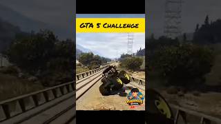 Blast Train in GTA 5 😳 #gta5 #gtav #gta #trainchallenge #gta5challenge #gtashorts #gaming #gamer