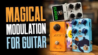 Guitar Modulation Effects In A Band Jam [Phaser, Flanger, Vibe, Tremolo & Vibrato]