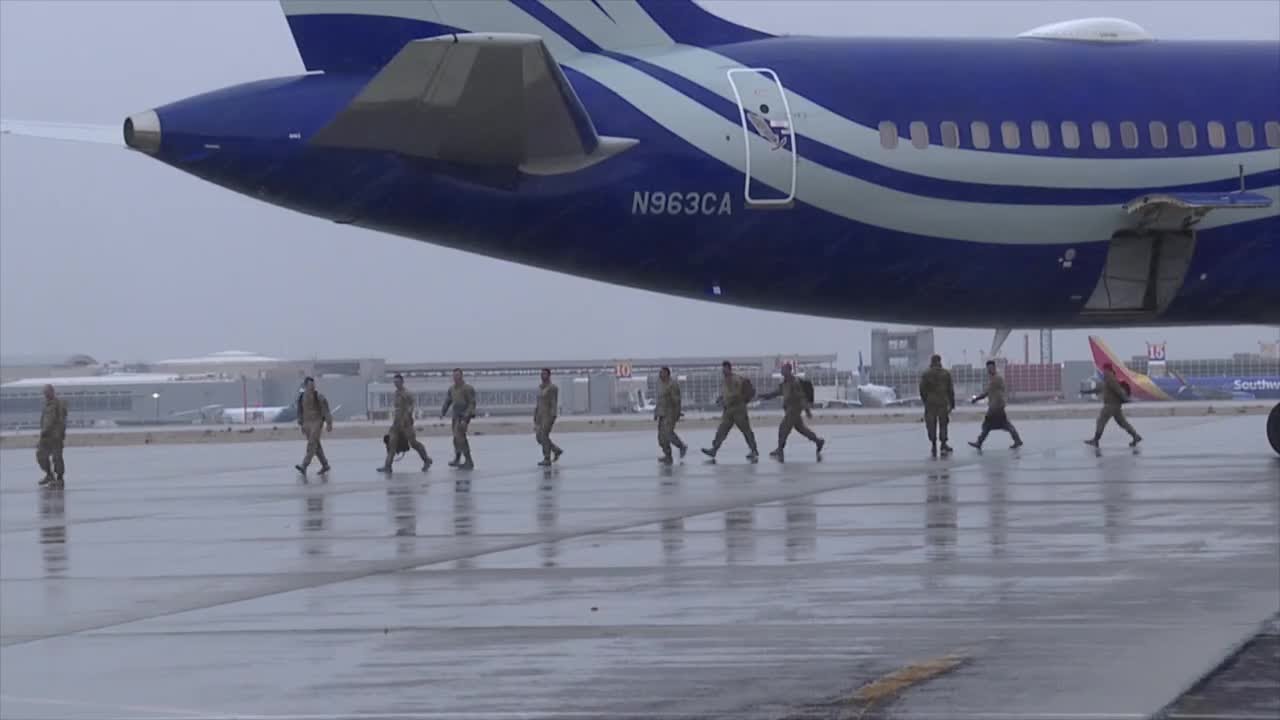 Idaho National Guard soldiers return home from deployment