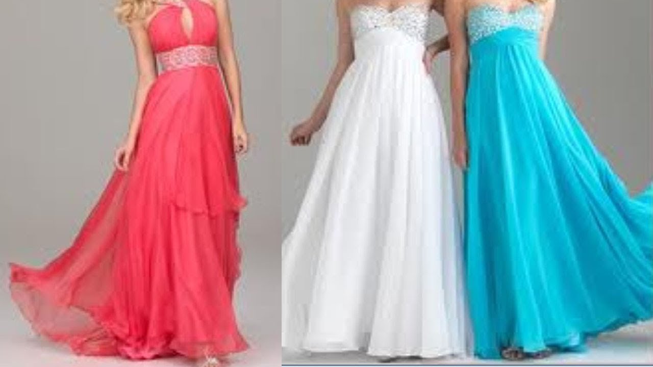 Latest party wear dress designs collections 2018