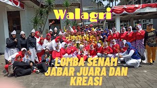 #lombaagustusan #senambugar |Walagri Lomba Senam di DPRD