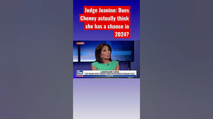 Judge Jeanine: Cheney got clobbered #shorts