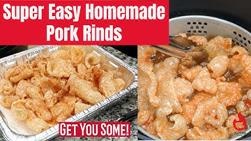 How To Make Pork Rinds | Pop Your Own Pork Rinds. Super Easy Low-Carb and Keto Friendly